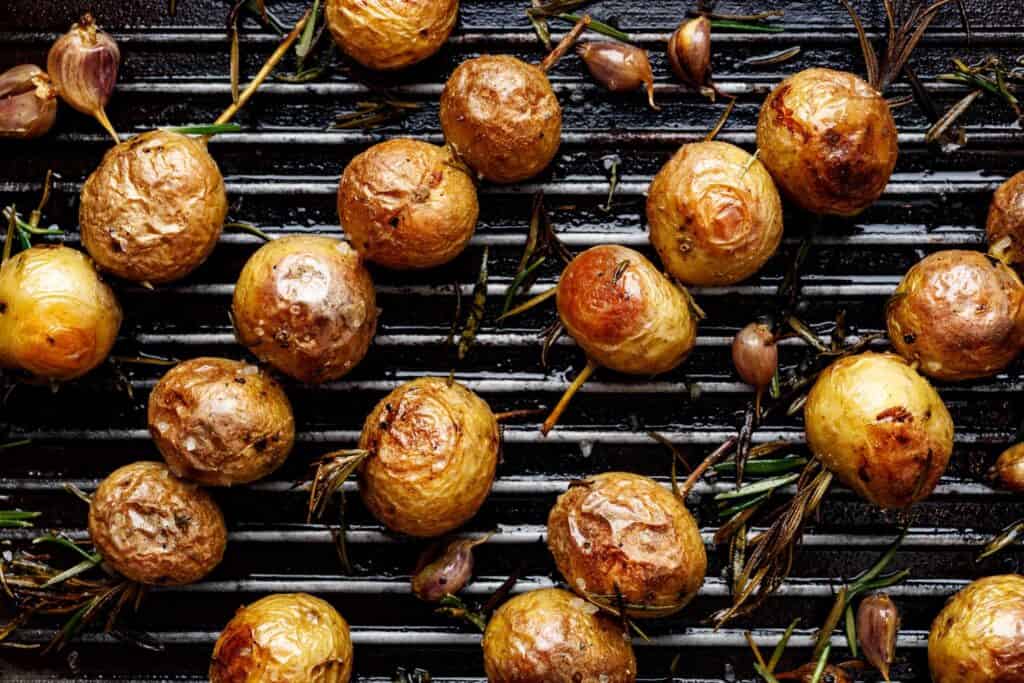 Grilling Potatoes