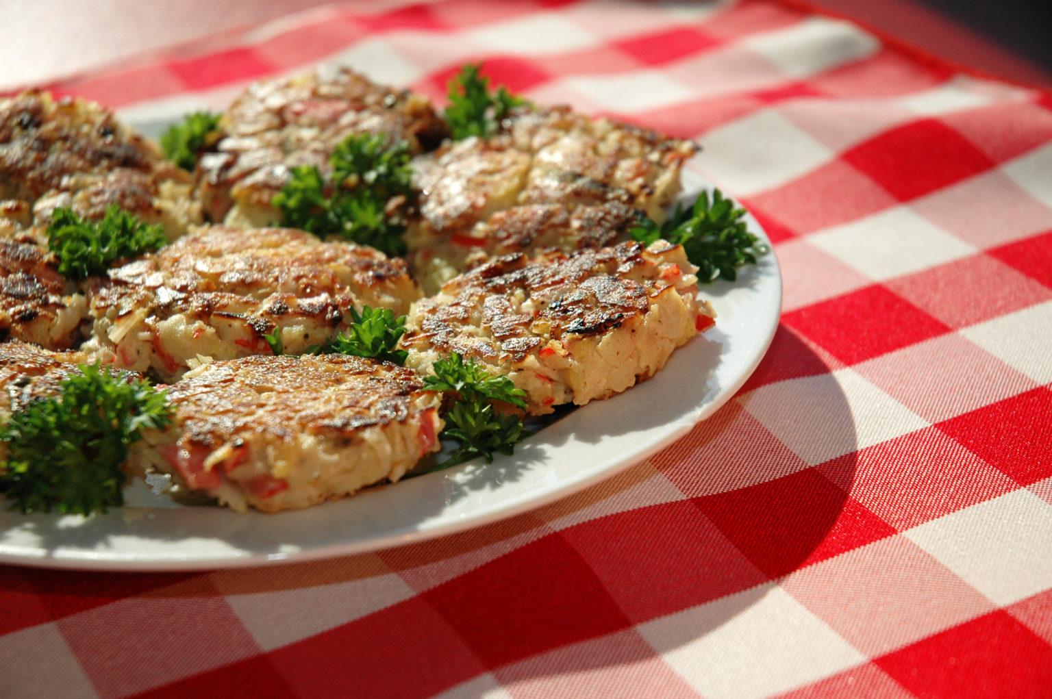 » Baked Potato Crab Cakes
