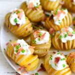Mini Grilled Hasselback Potatoes