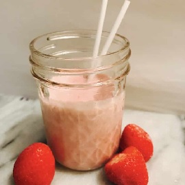 Strawberry and Cream Smoothie