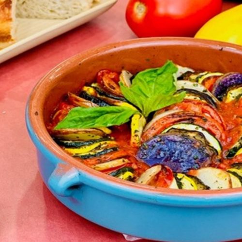Summer Potato Vegetable Ratatouille