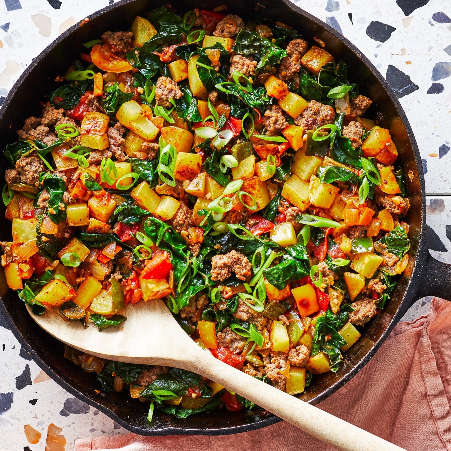 ground-beef-and-potatoes-skillet