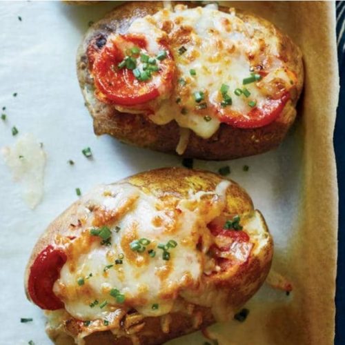 » Loaded Pizza Baked Potatoes