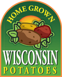 Wisconsin Potato and Vegetable Growers Association vertical logo