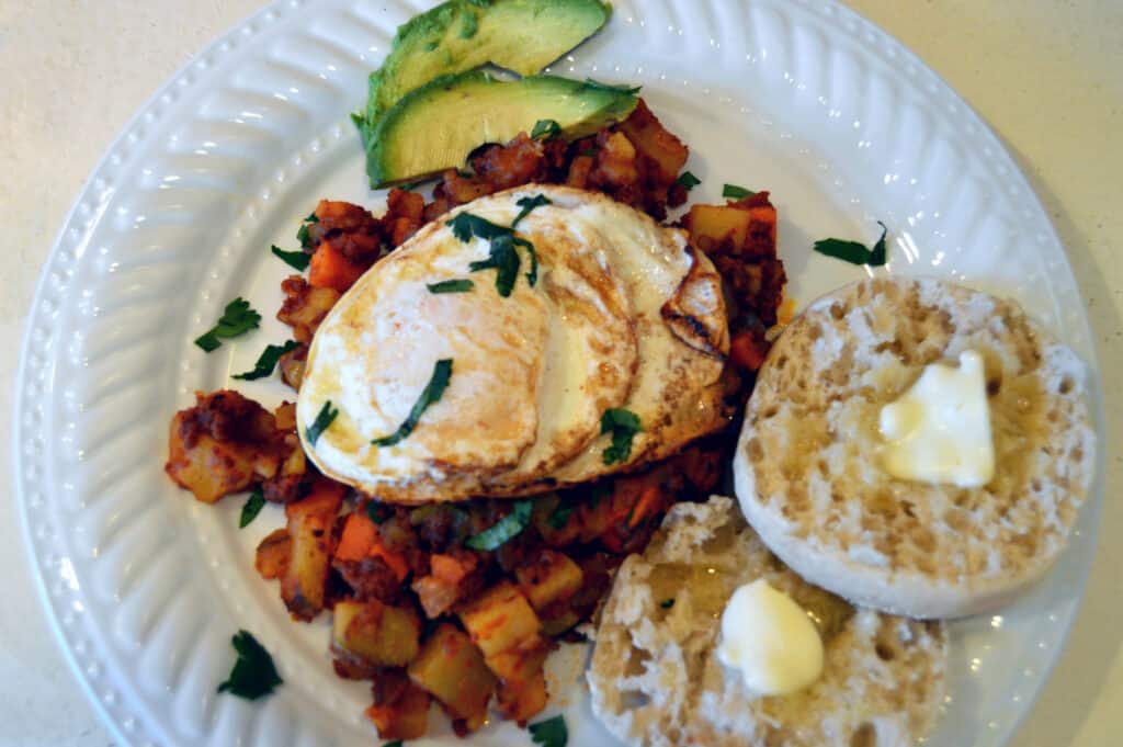 Chorizo Potato Hash