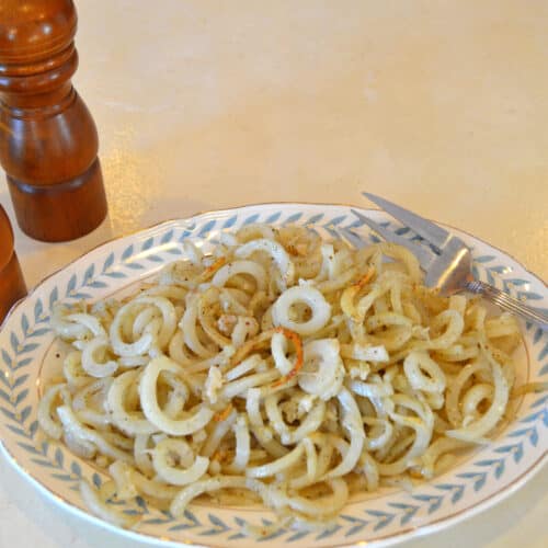 Garlic Potato Noodles