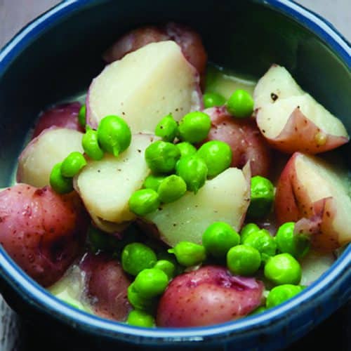 Mom’s Herb-Buttered Potatoes & Peas