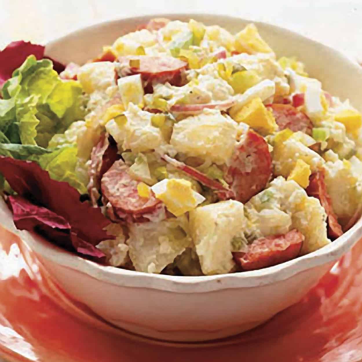 Potato Salad with Kielbasa