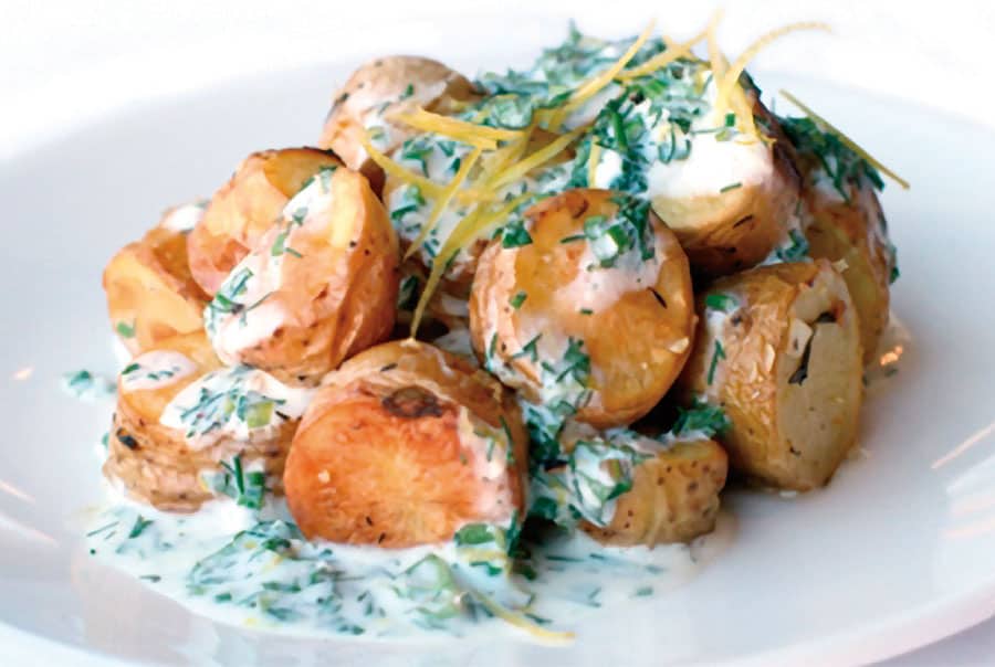 Sunday Dinner Potatoes with Buttermilk Dressing