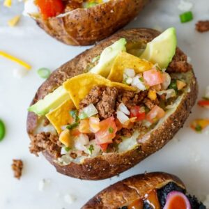 Taco Baked Potato