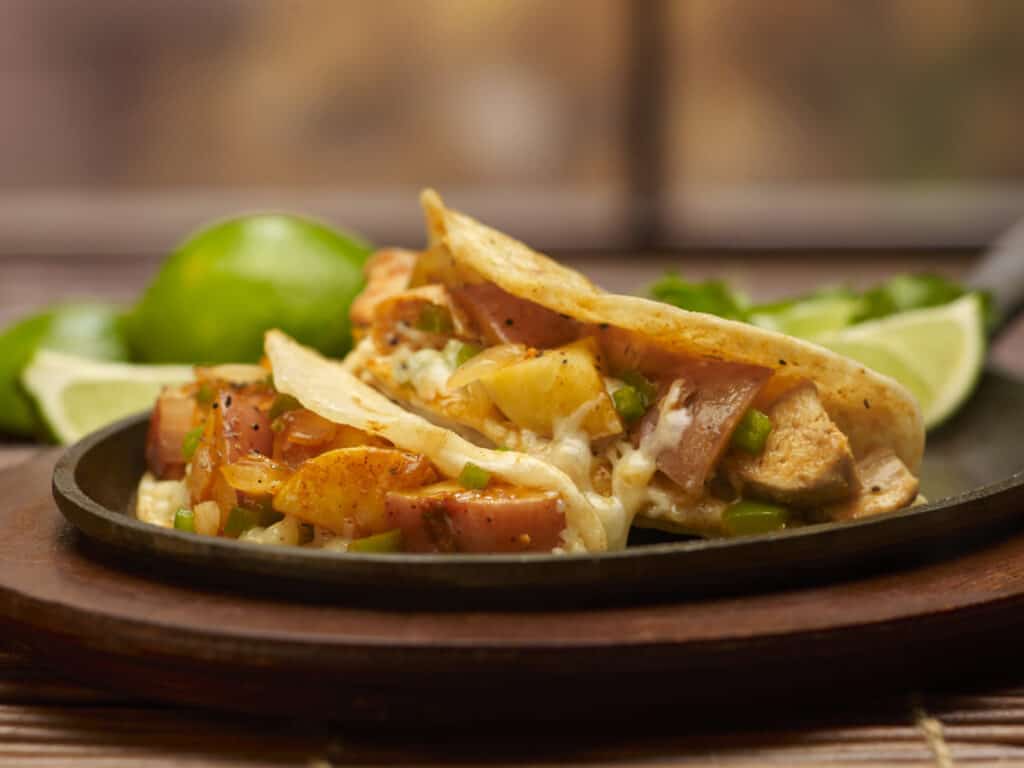 Chile Lime Potato Tacos