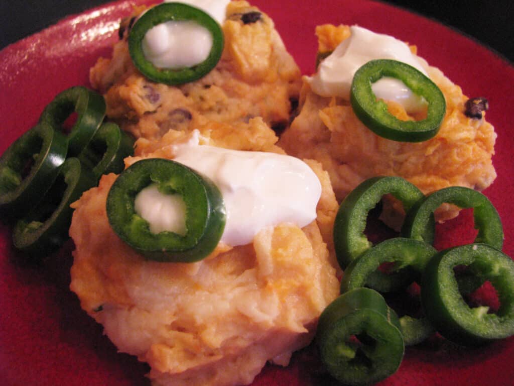 Muffin Tin Baked Tex-Mex Mashed Potatoes