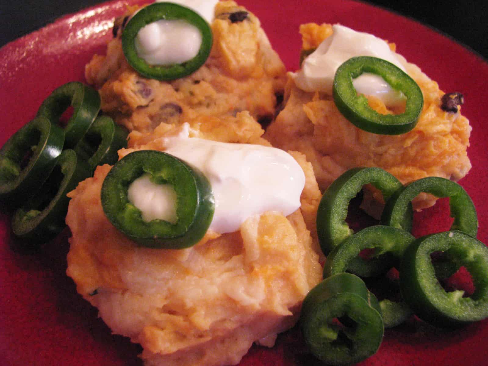 Muffin Tin Baked Tex-Mex Mashed Potatoes