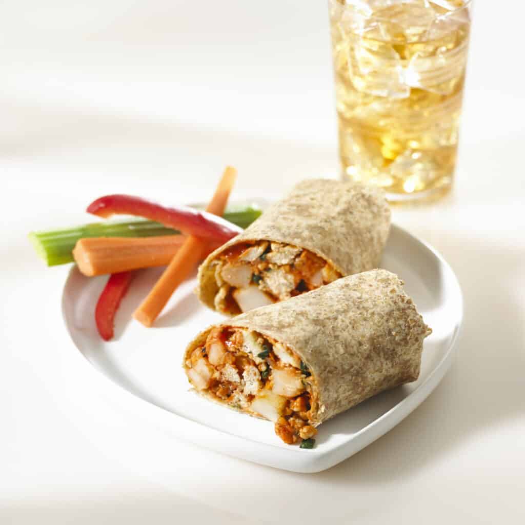 Turkey-Potato Dinner Wraps
