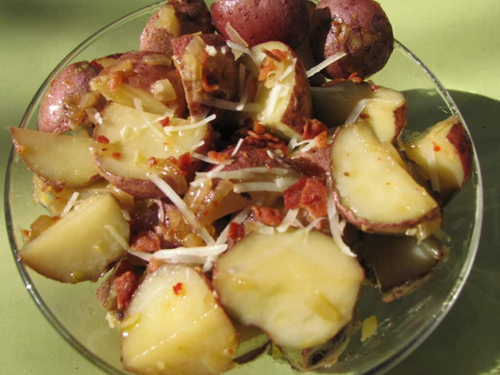 Honey Roasted Potatoes Italian Style