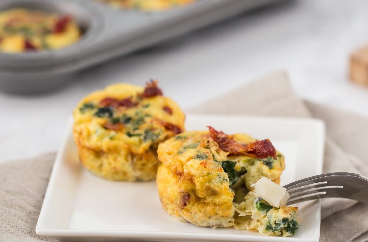 portable egg and potato performance frittatas