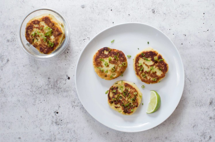 portable performance potato cakes
