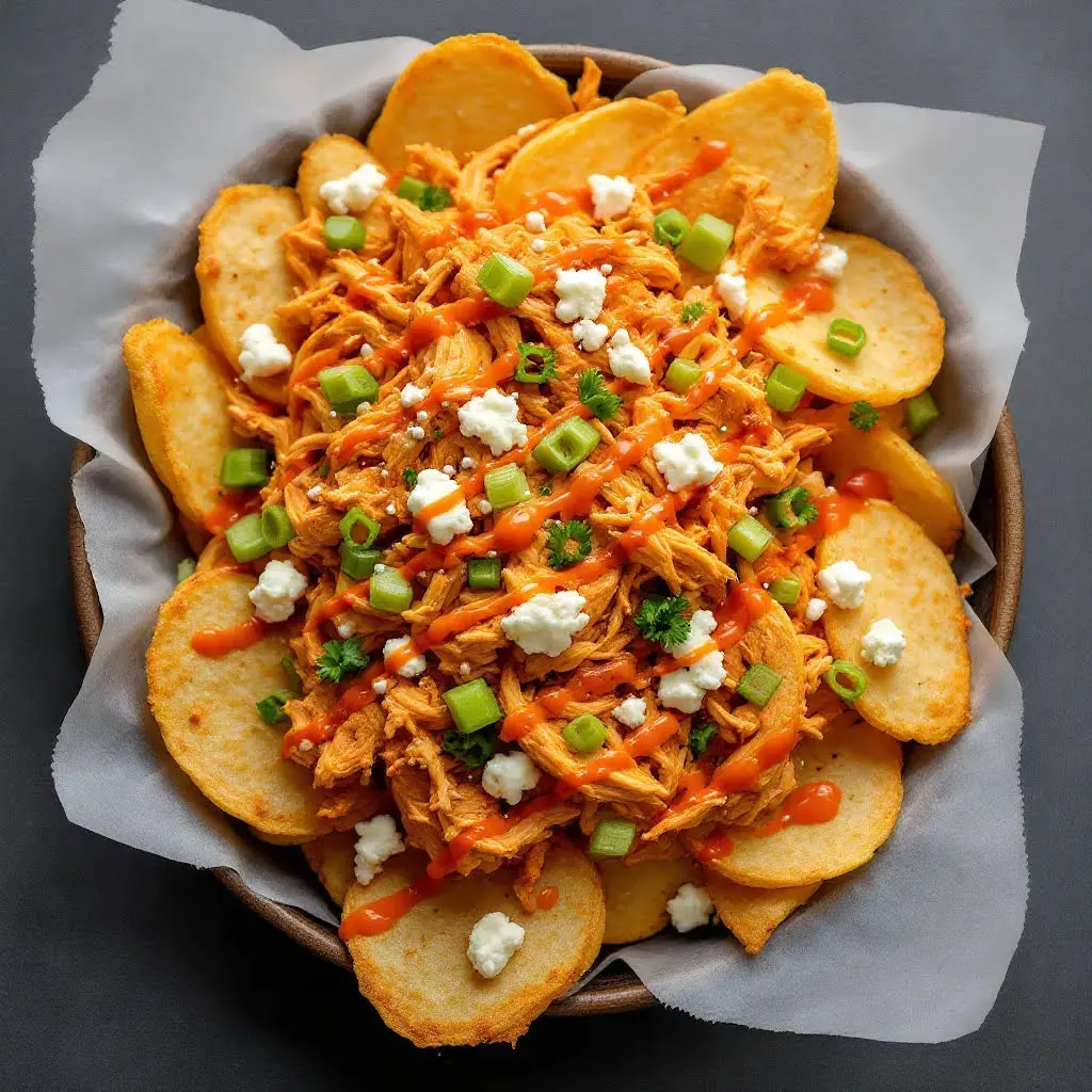 buf chx potato nachos