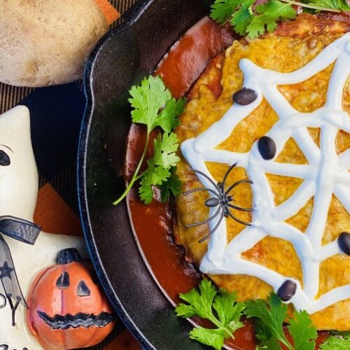frankenstein's triple layer quesadilla
