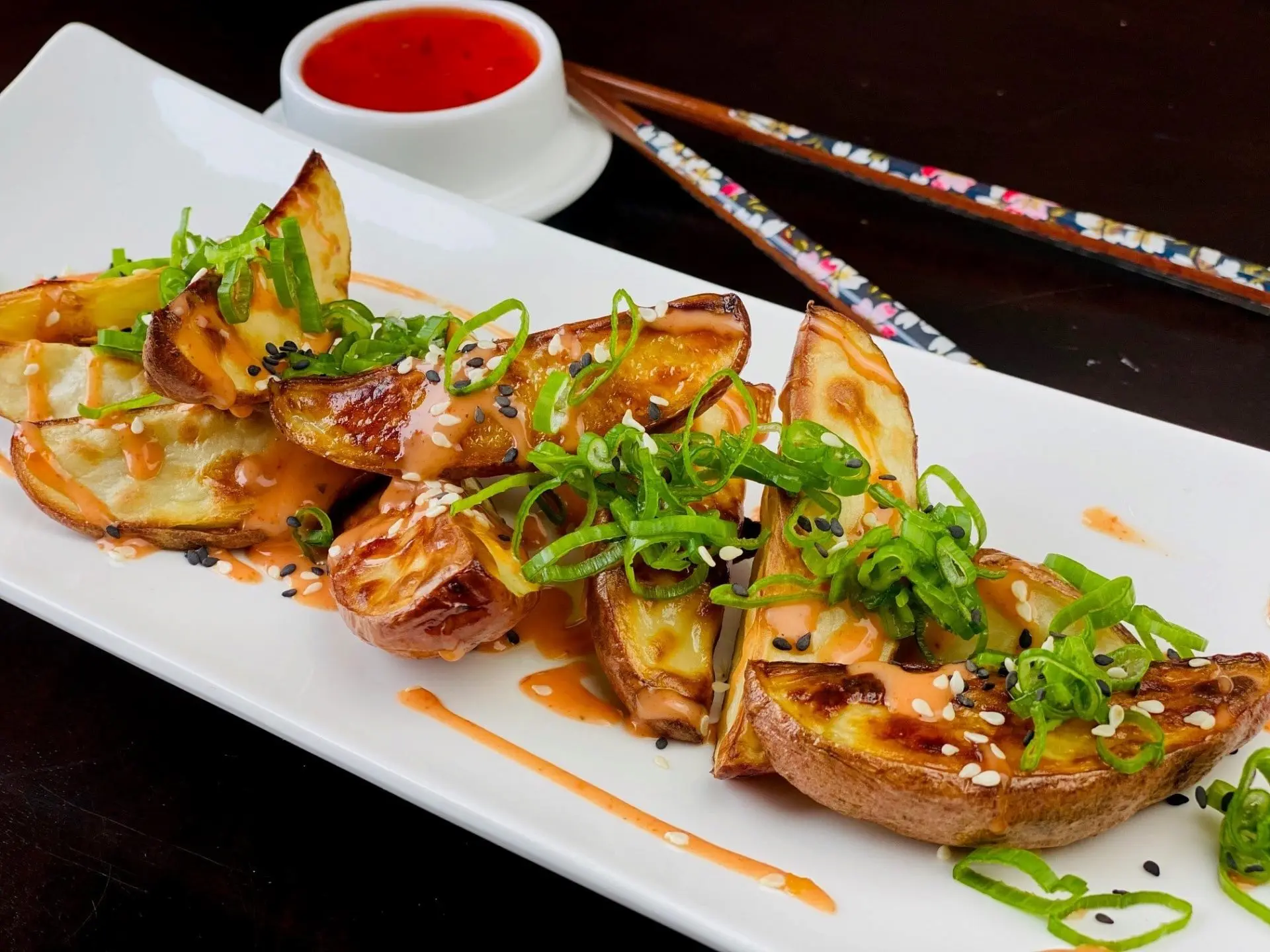 Air Fryer Bang Bang Chili Sauce Potatoes 1920x1440 1