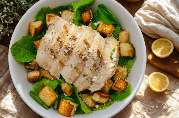 Crispy Roasted Potato Croutons Crispy Roasted Potato Croutons