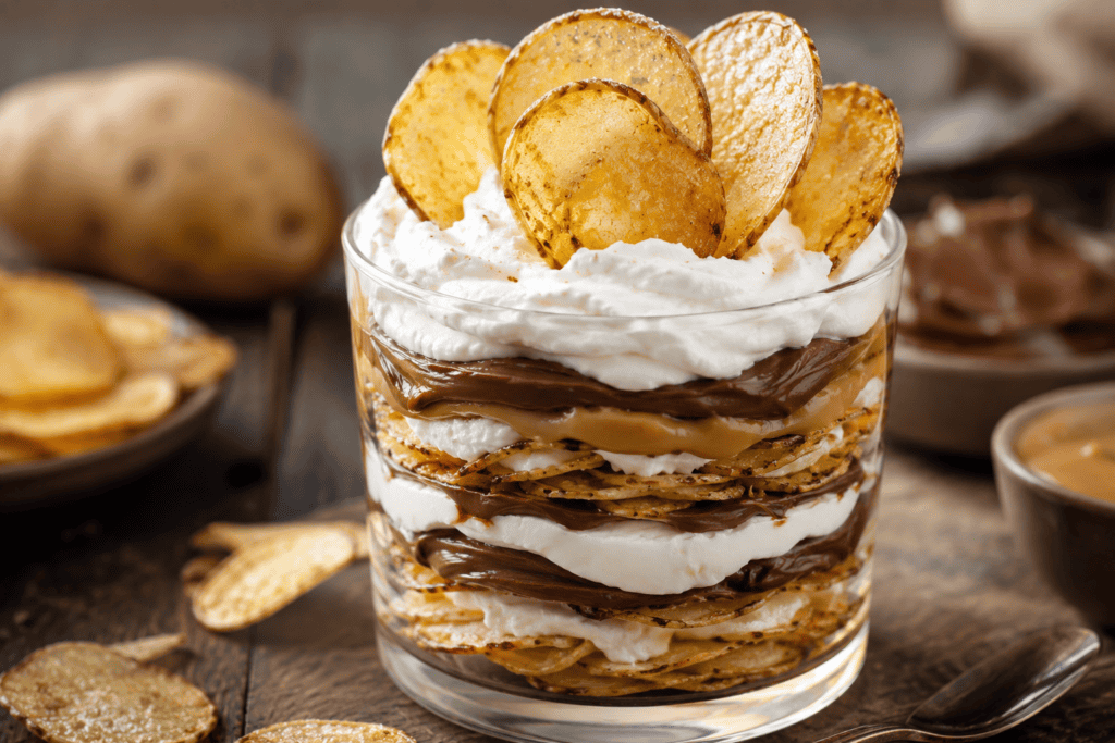 Crispy Potato Parfait