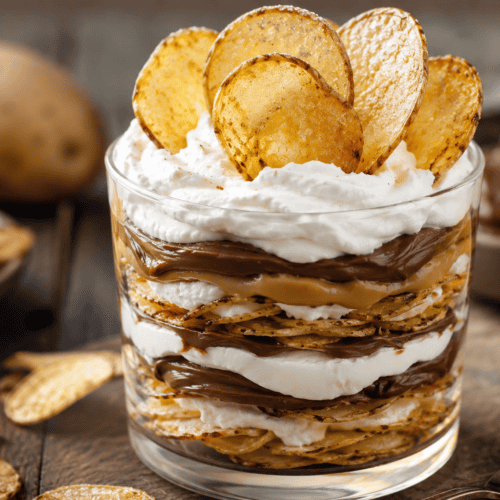 Crispy Potato Parfait
